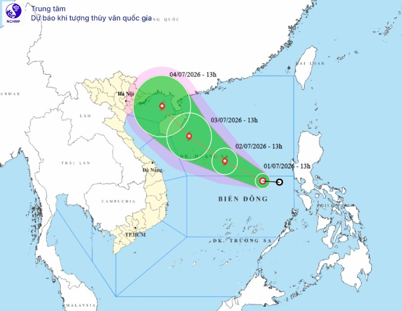 Áp thấp nhiệt đới mạnh lên, Biển Đông có thể sắp đón cơn bão số 1